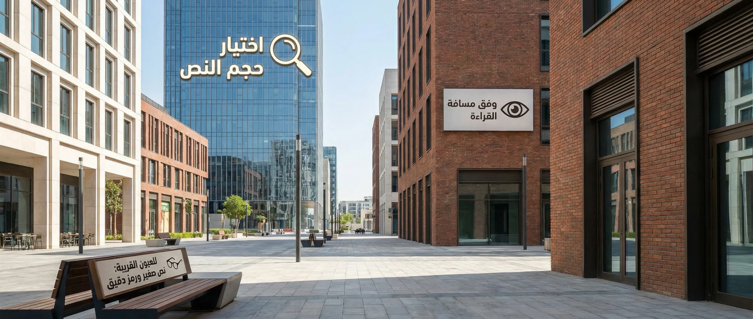 Choosing Text and Icon Size by Viewing Distance Choosing Text and Icon Size by Viewing Distance