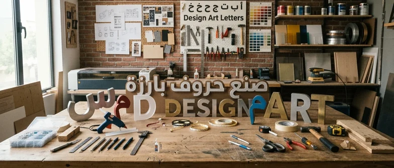 ابدأ بدراسة الموقع قبل تنفيذ لوحات الحروف البارزة