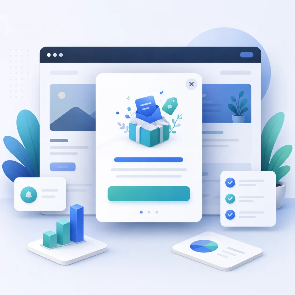 6 أسرار لتصميم بوب اب جذاب ومتوافق مع تجربة المستخدم
