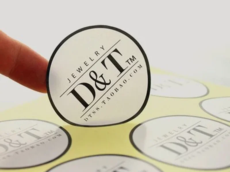 طباعة الاستيكرات الورقية