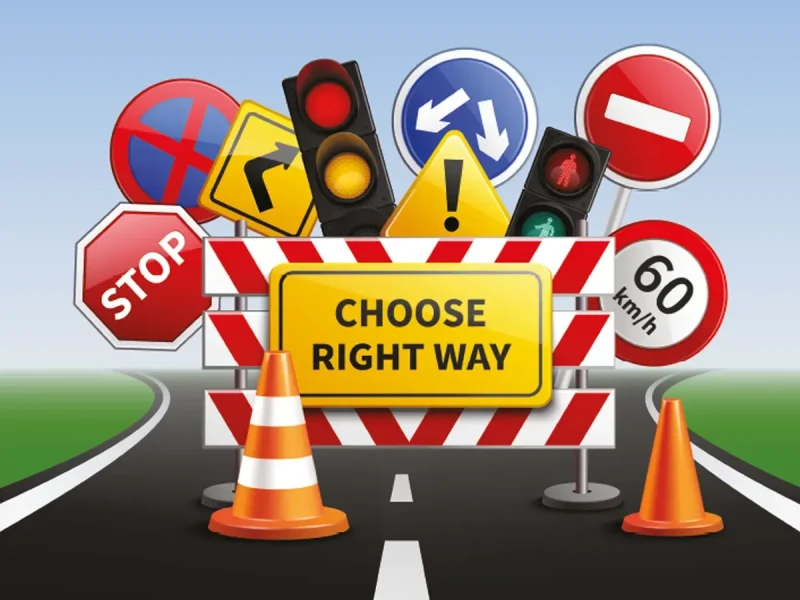 اللوحات الارشادية1