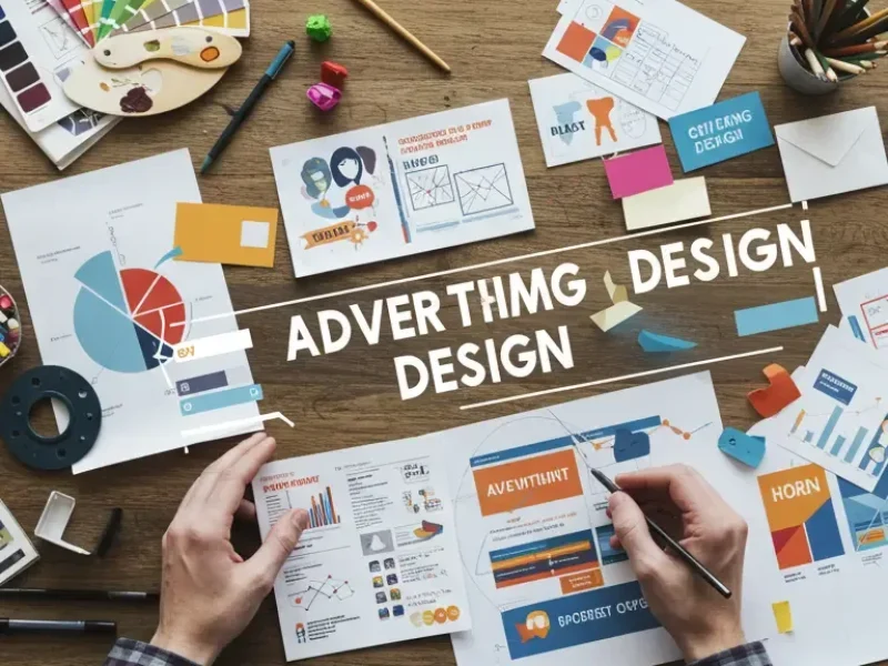 تصميم الدعاية والإعلان