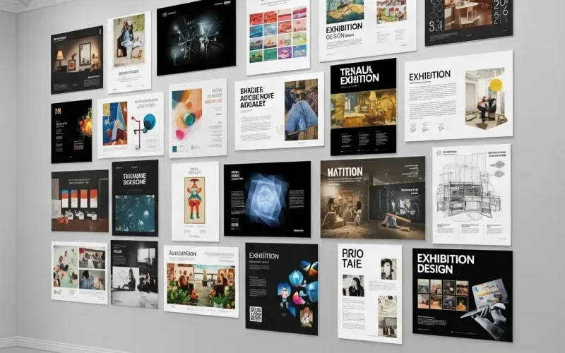 تصميم لوحات المعارض