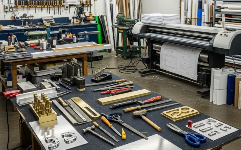 Manufacturing Raised Letter Boards