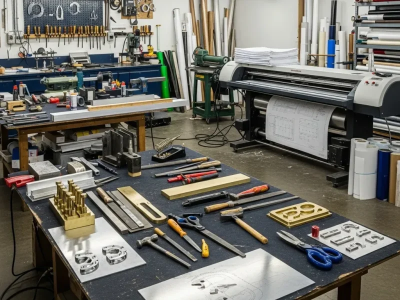 تصنيع الحروف البارزة