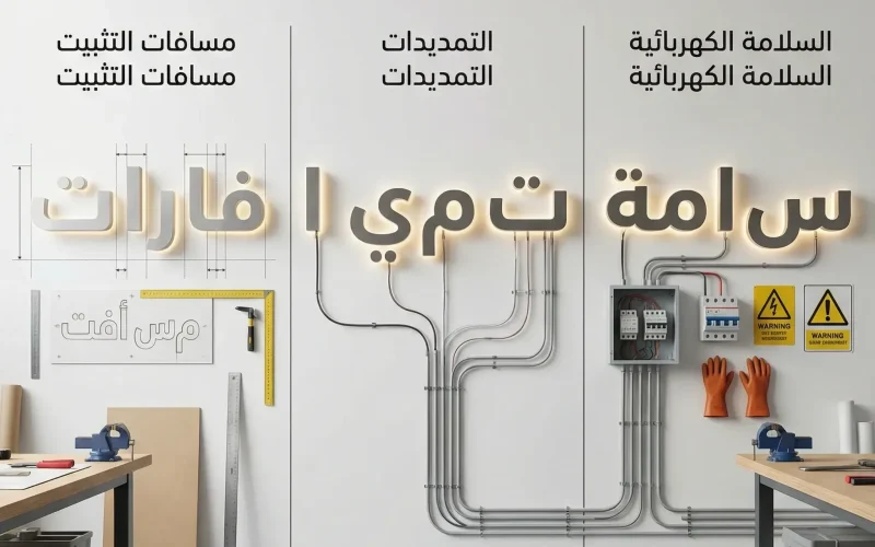 ركيب الحروف البارزة