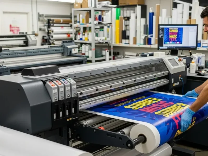 طباعة البنرات