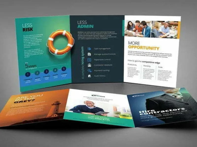 تصميم وطباعة البروشور