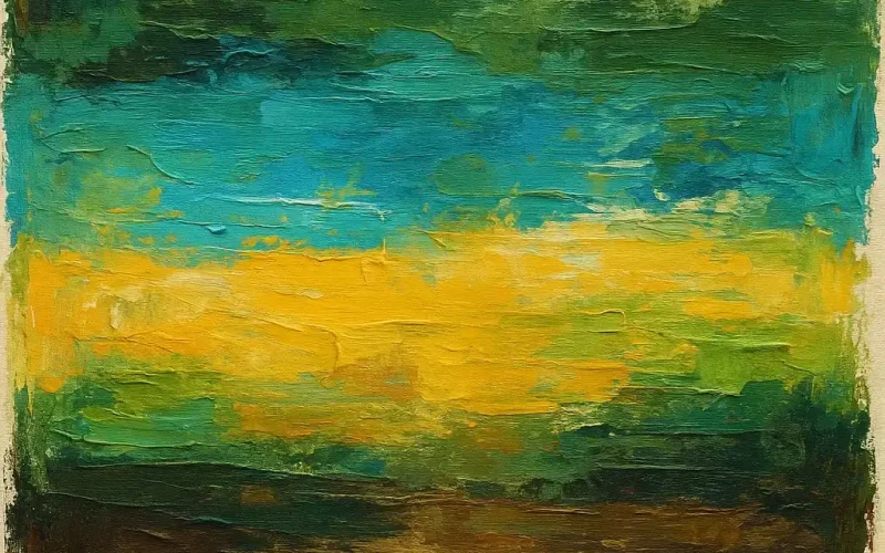 فن الإكريليك المستدام