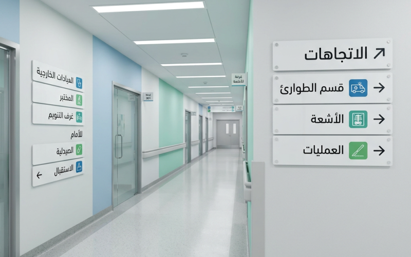 لوحات إرشادية جذابة