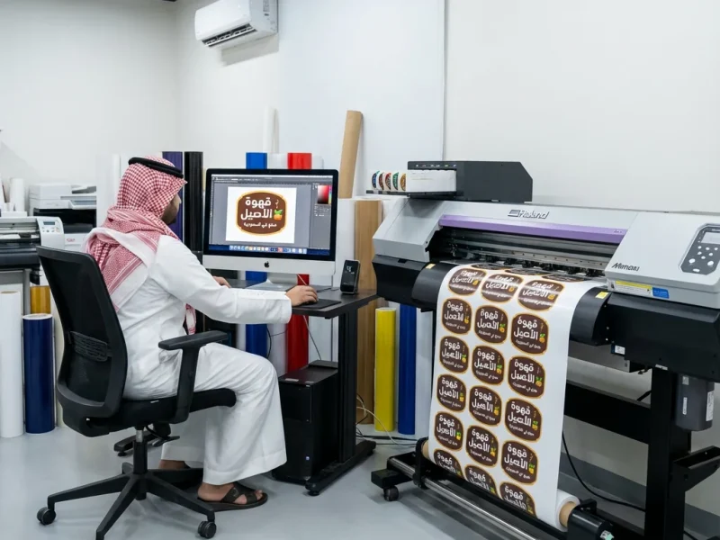 ﻃﺒﺎﻋﺔ اﻻﺳﺘﻴﻜﺮات